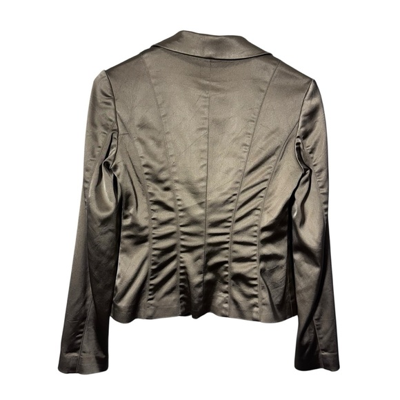 Marciano Fitted Champagne Gold Blazer Size 4 - Picture 2 of 10